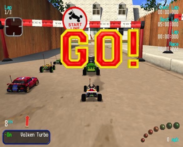Jeu PC RC Cars (style Re-Volt) Version Française - Bon état, Boîtier Et Disque Inclus